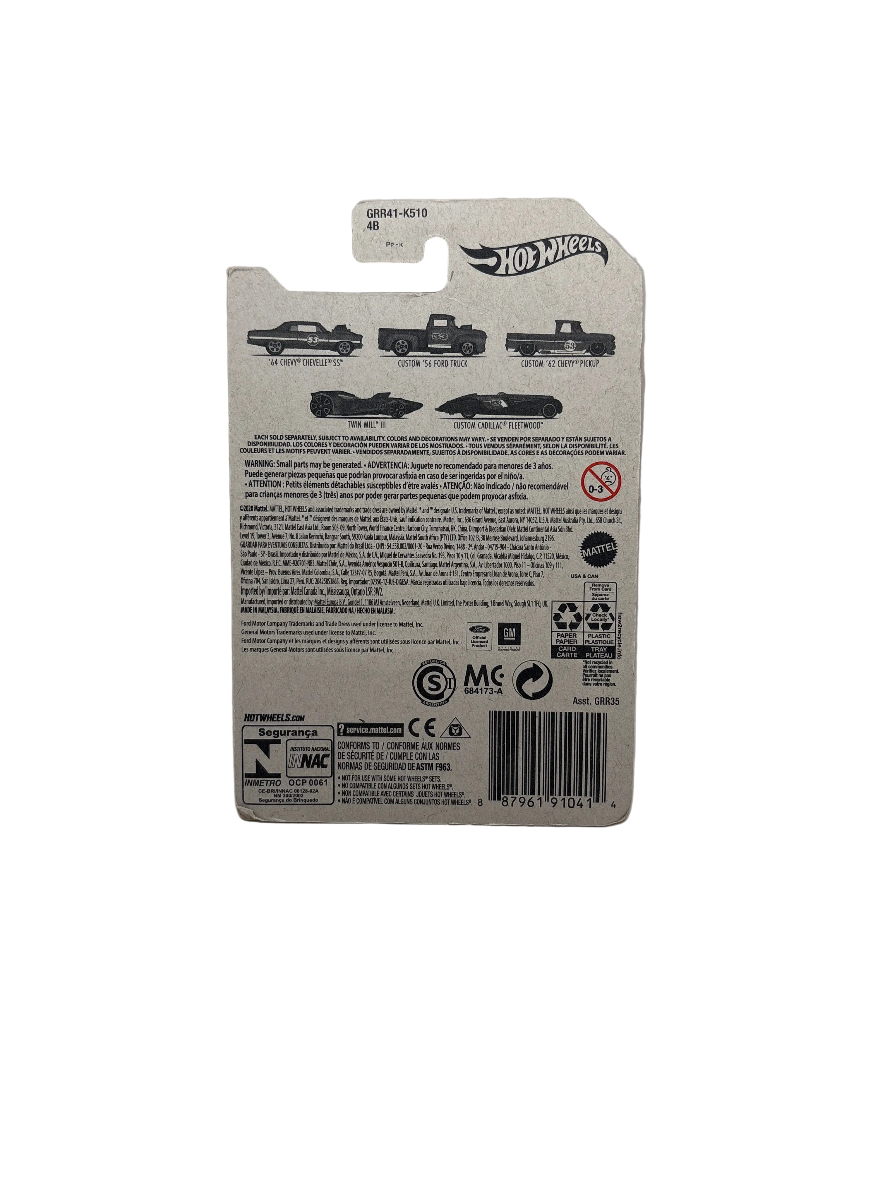 Hot Wheels Twin Mill III Diecast orange
