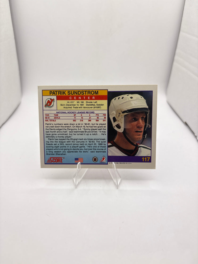 Score Patrik Sundstrom
