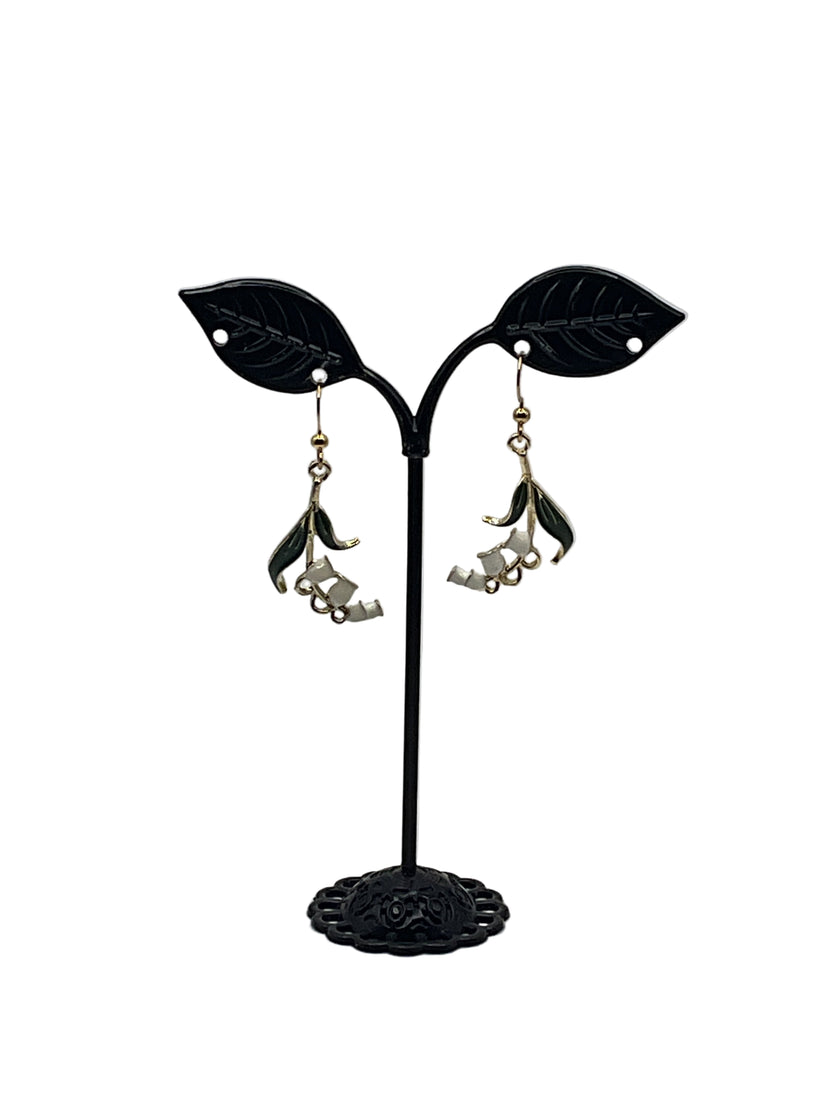 Lily of the Valley Flower Earrings