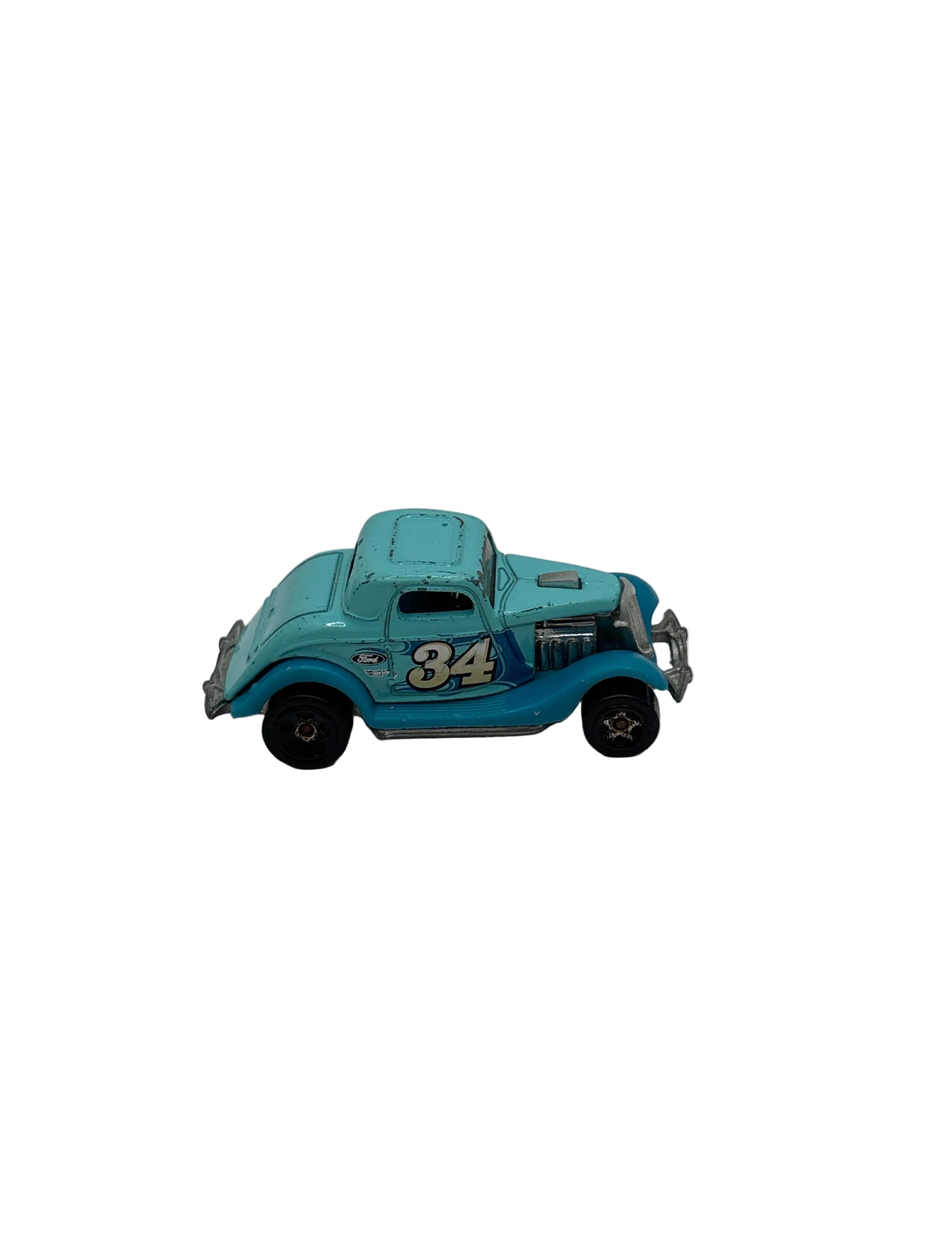 Hot Wheels 34 3-Window Diecast blue