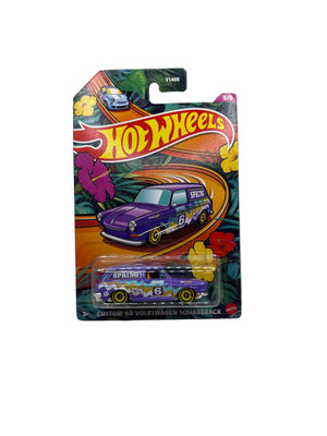 Hot Wheels Custom 69 Volkswagen Squareback Diecast blue