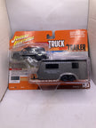 Johnny Lightning 1997 Chevy Tahoe With Camper Trailer Diecast