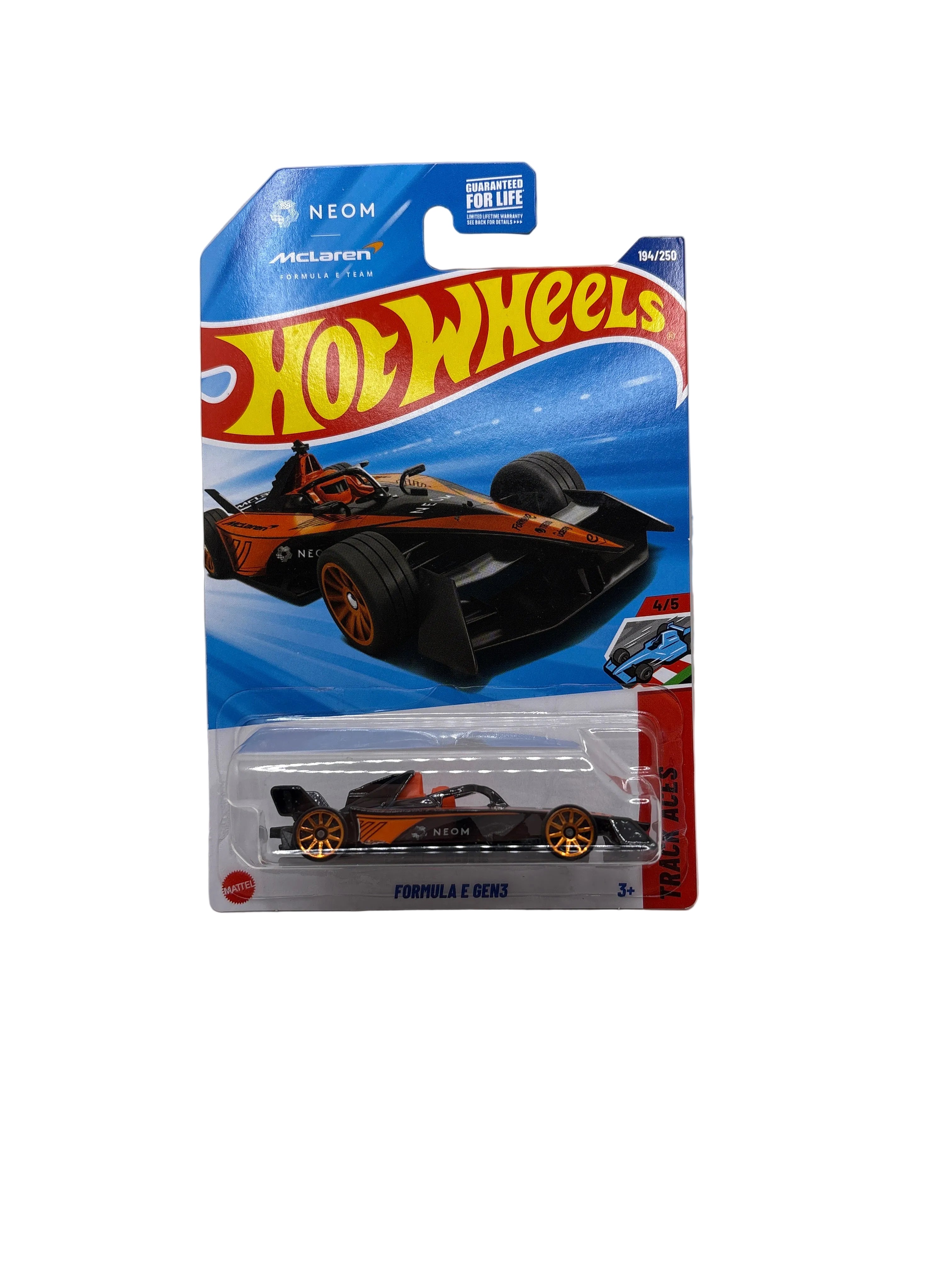 Hot Wheels Formula E Gen3 Diecast black