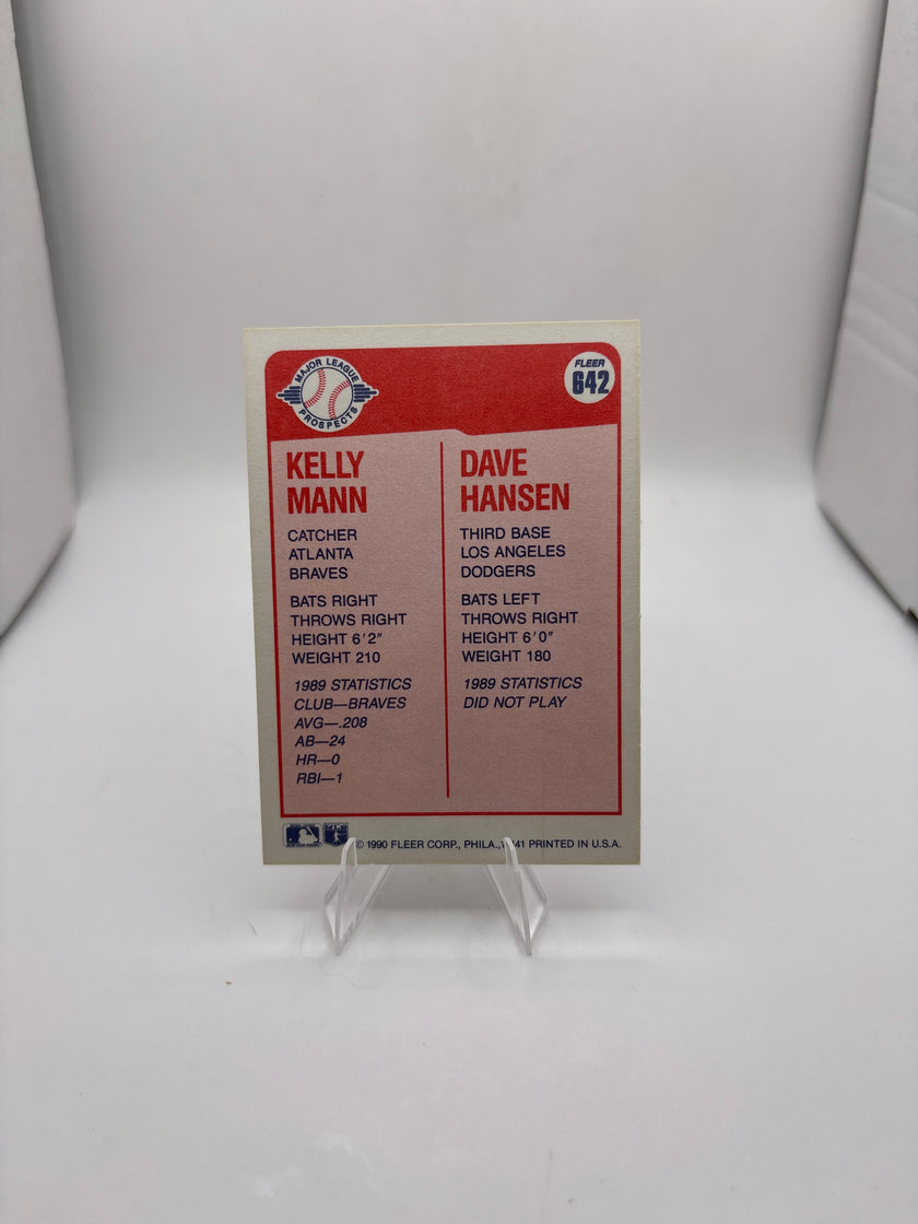 Fleer Kelly Mann Dave Hansen