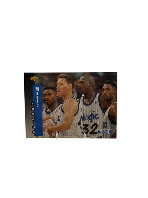 Upper Deck Orlando Magic Team Card