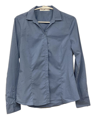 Slate Blue Long Sleeve Shirt