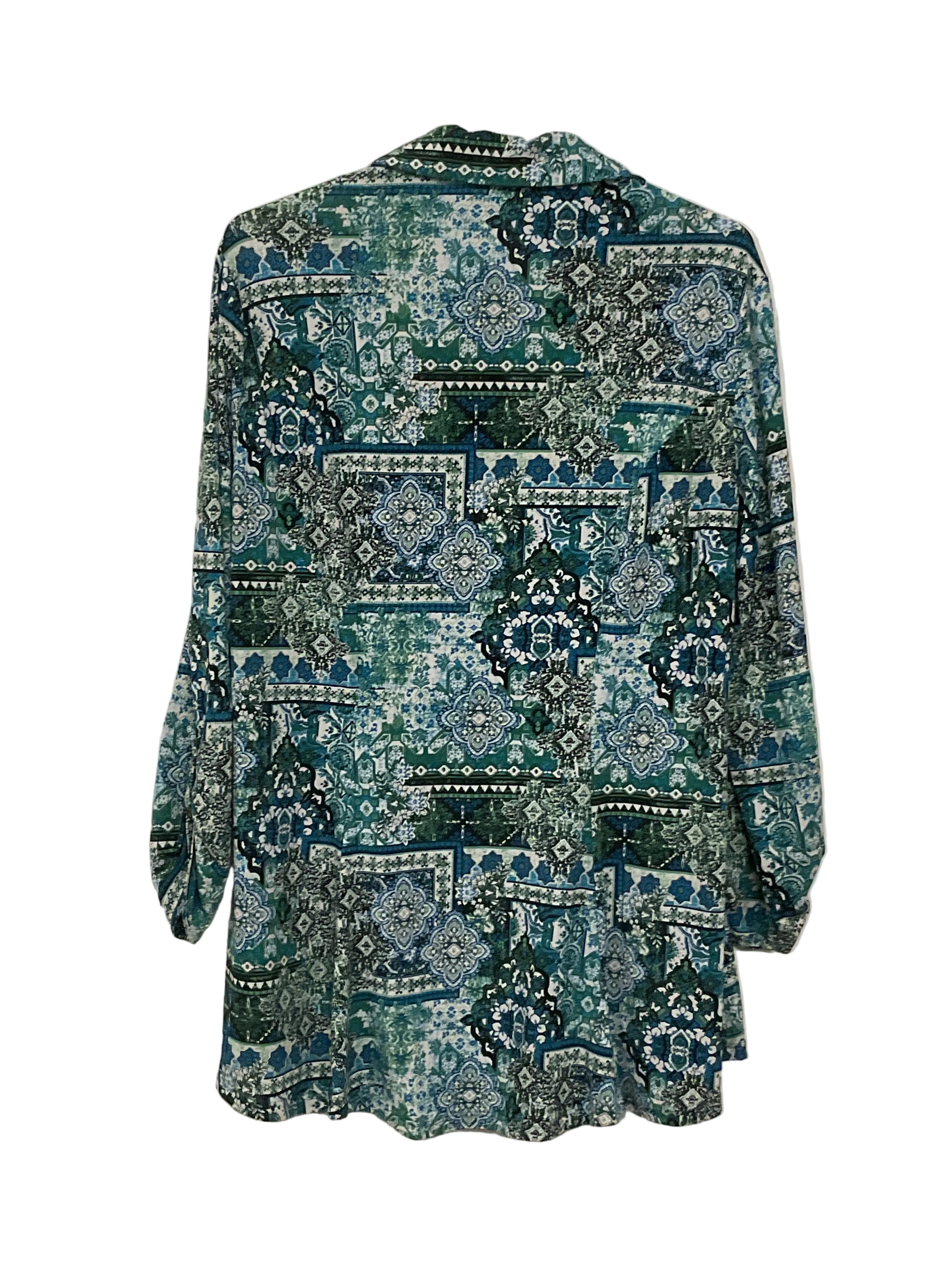 Long sleeve Silky Blouse