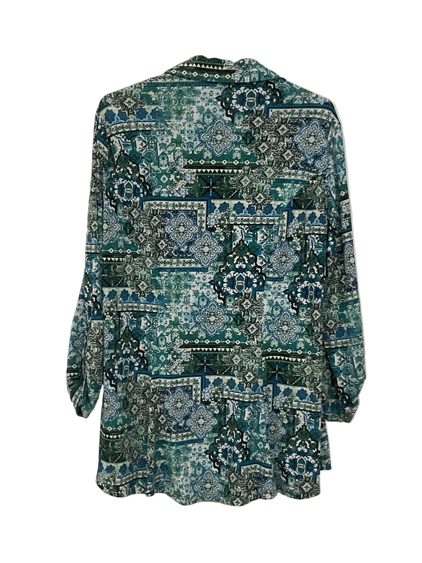 Long sleeve Silky Blouse