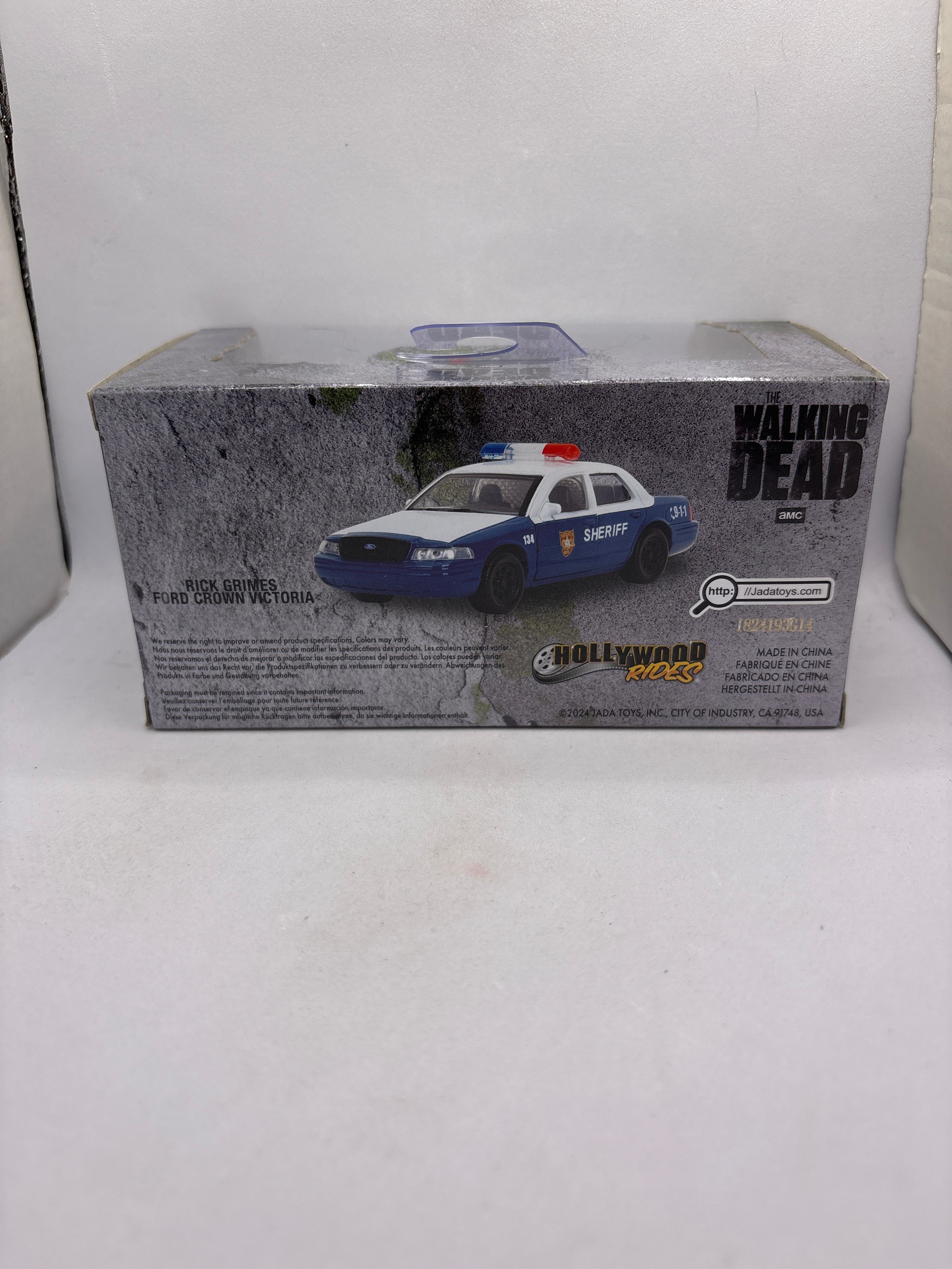 Jada Rick Grimes Ford Crown Victoria Diecast