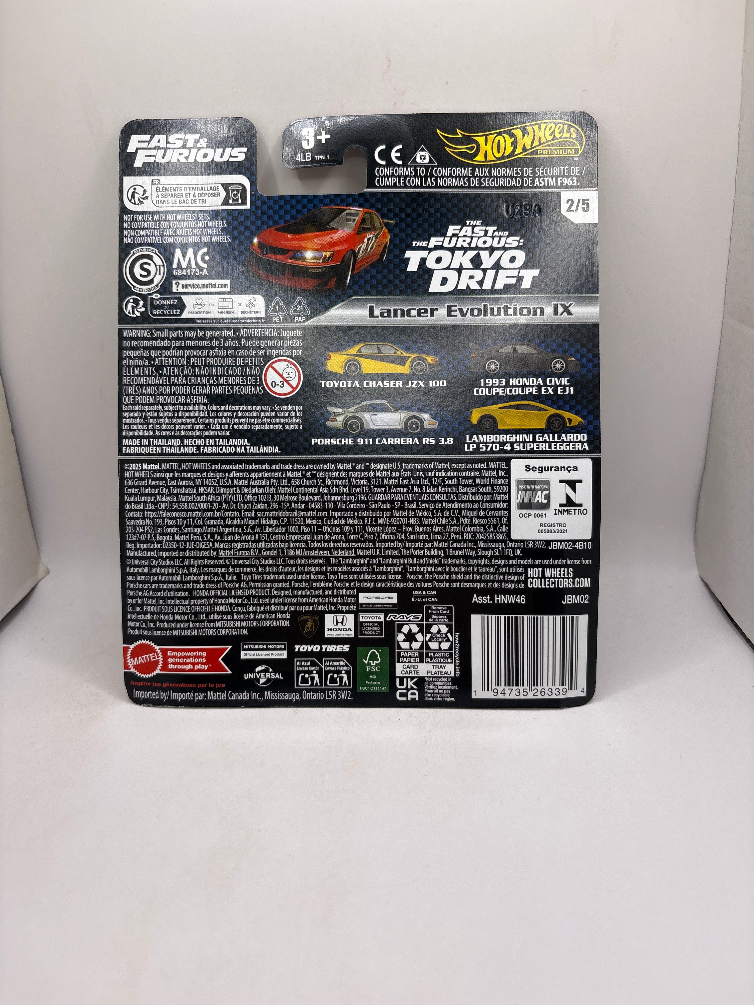 Hot Wheels Lancer Evolution IX Diecast