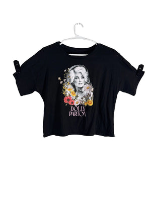 Wonder Nation Dolly Parton T Shirt black