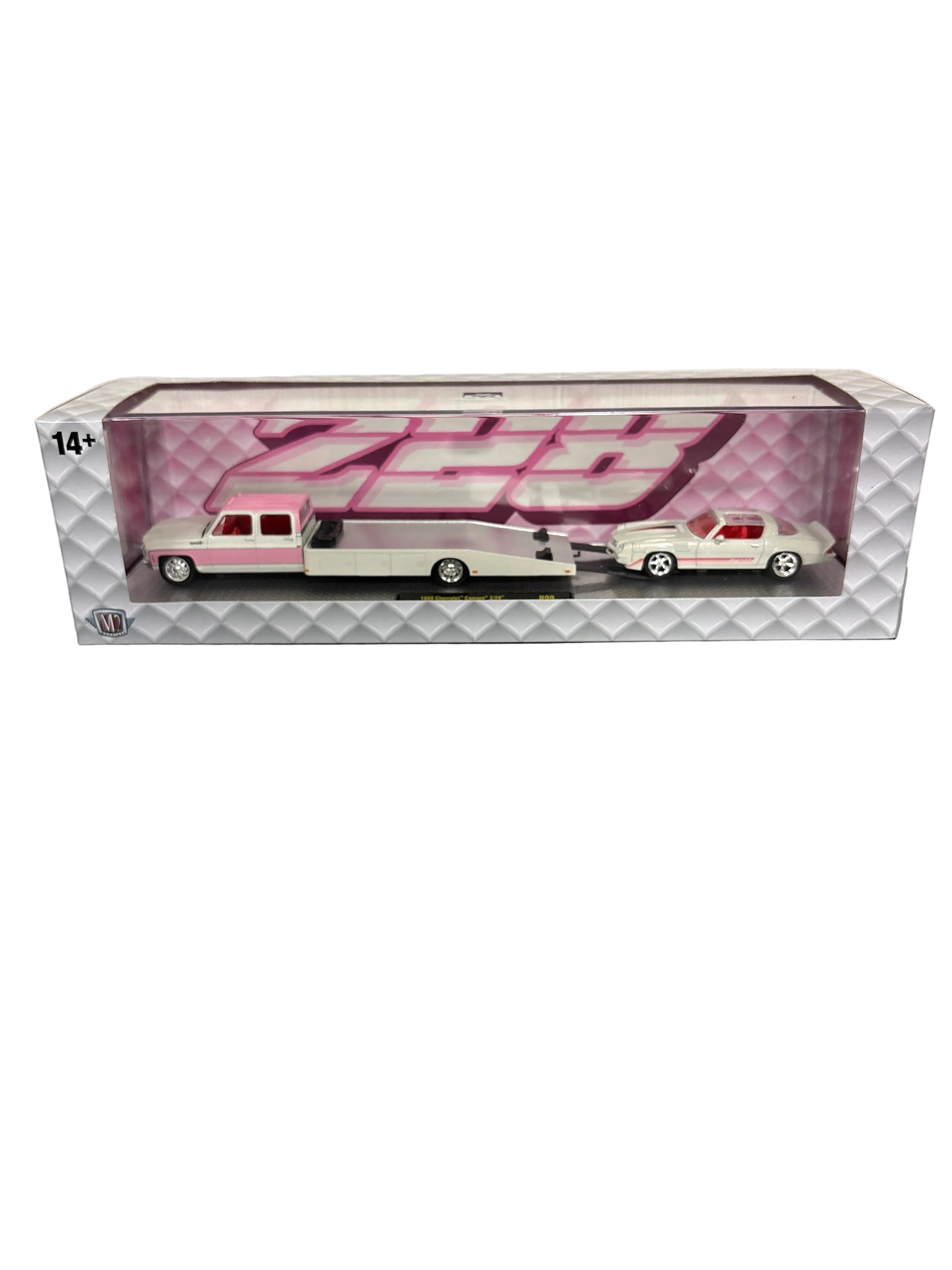 M2 1980 Chevrolet Camaro Z/28 & 1980 Chevrolet Ramp Truck-Lowered Diecast