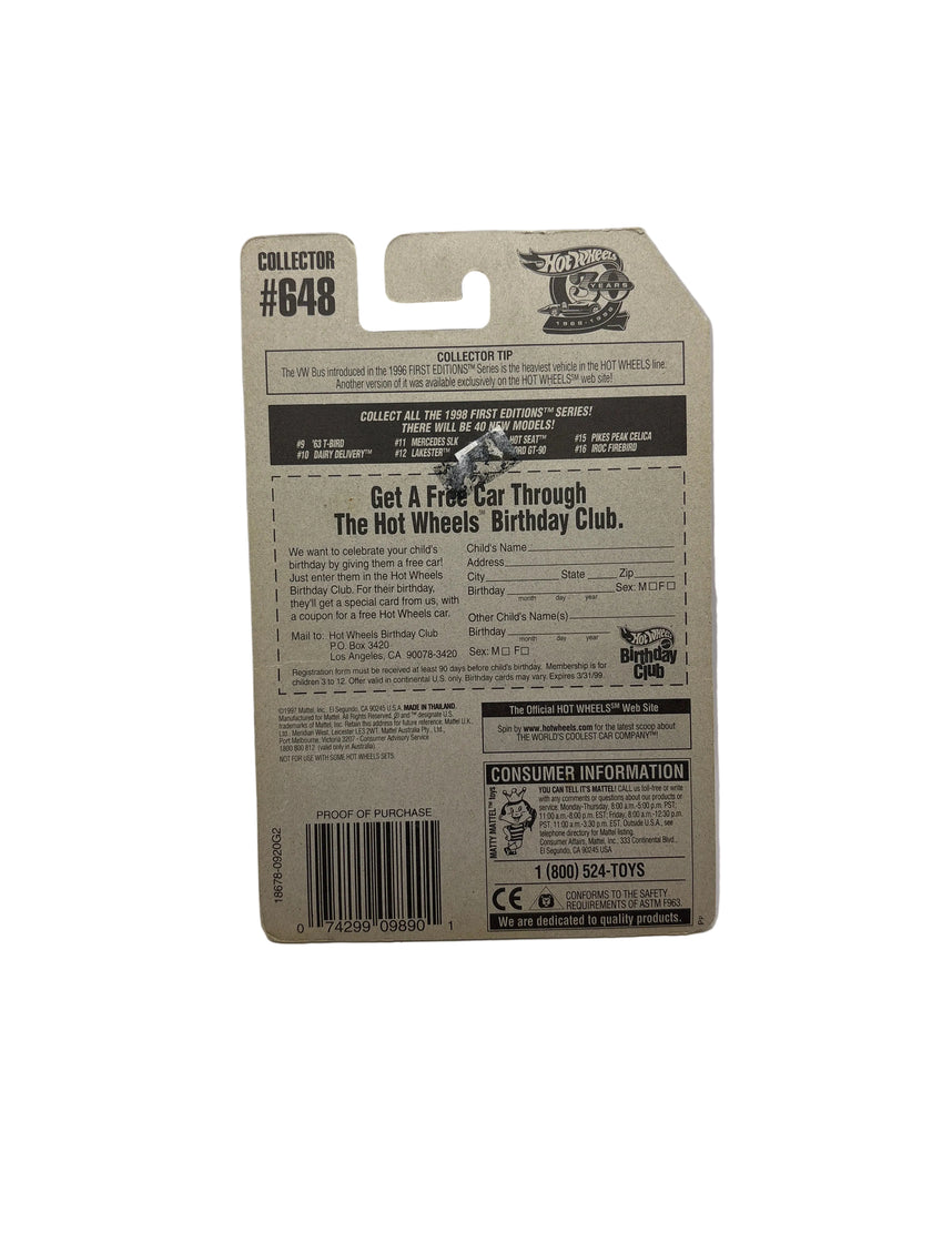 Hot Wheels Hot Seat Diecast white