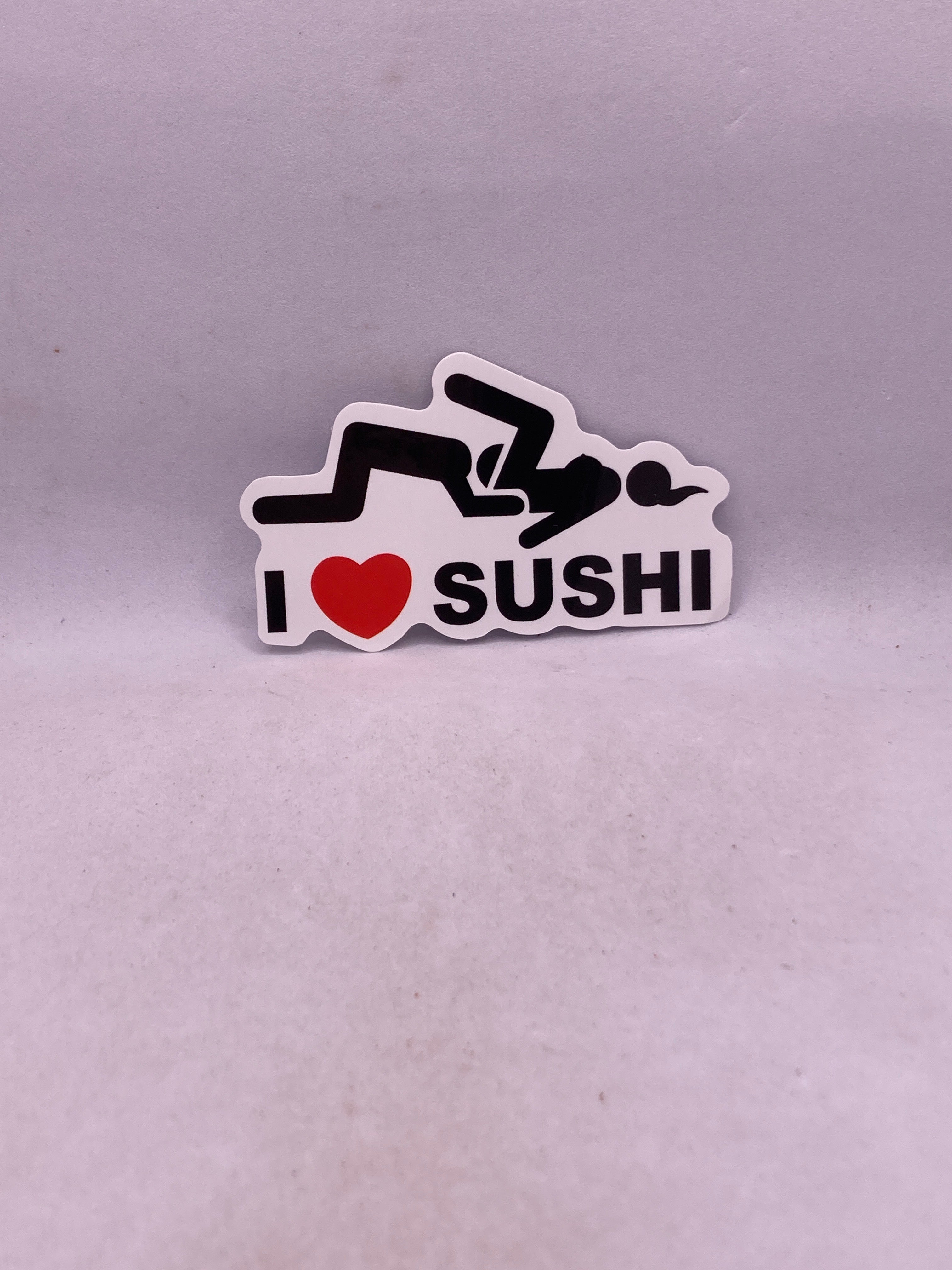 I Love Sushi Sticker