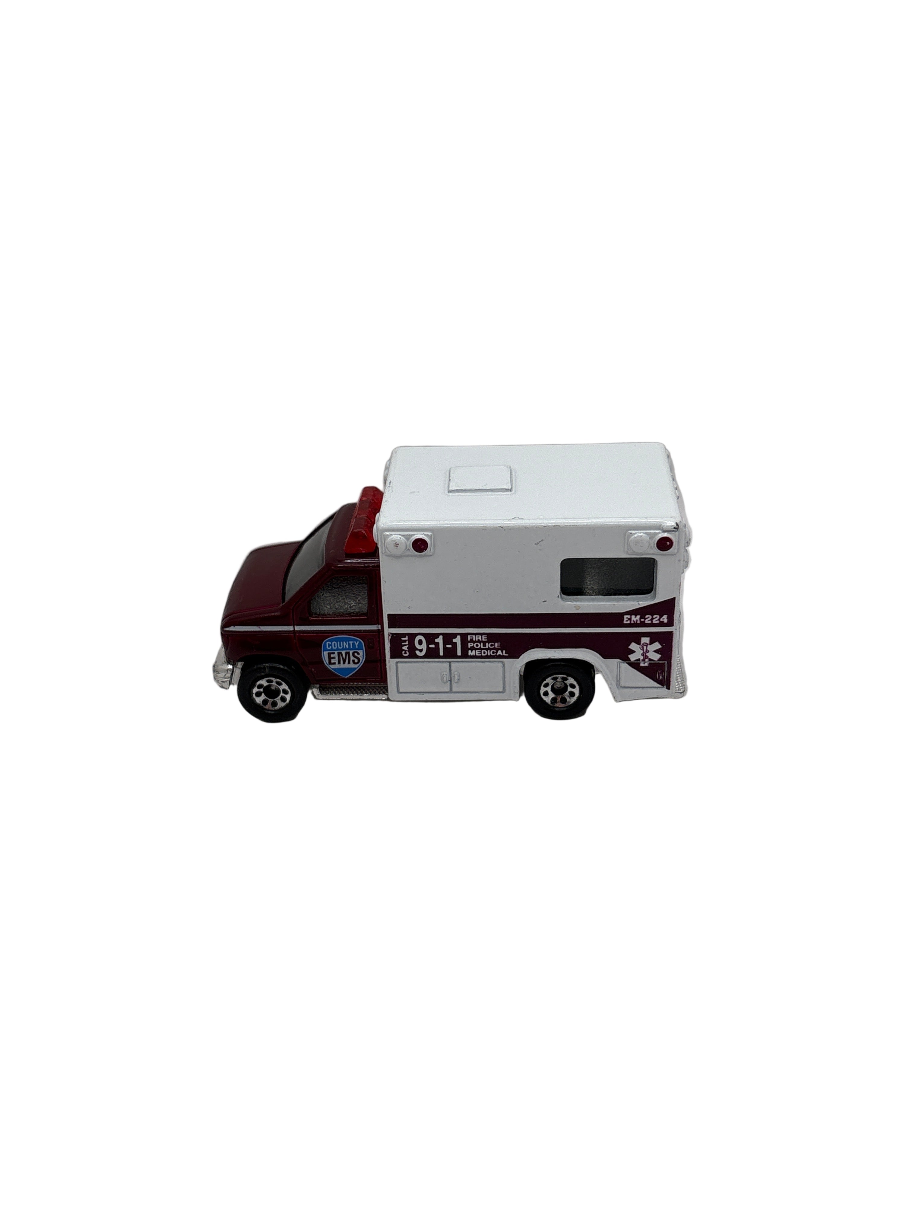 Matchbox Ambulance Diecast red