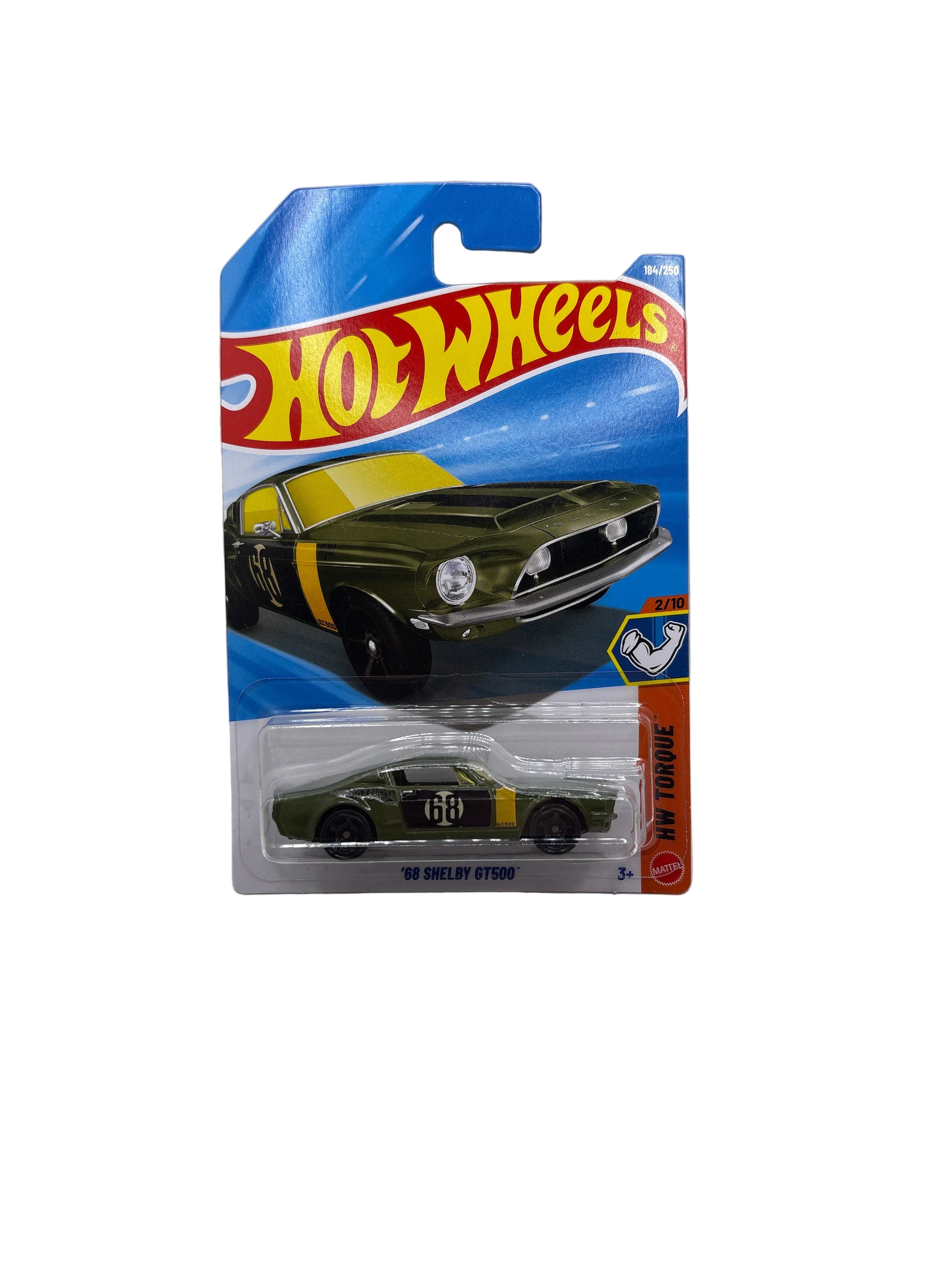 Hot Wheels 68 Shelby GT500 Diecast green