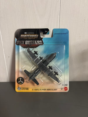 Matchbox C-130 J Super Hercules Diecast gray