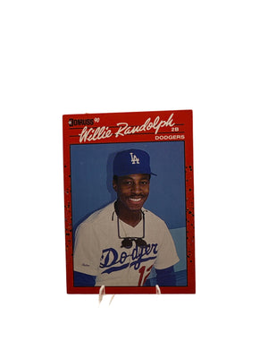 Tarjeta deportiva Donruss Willie Randolph