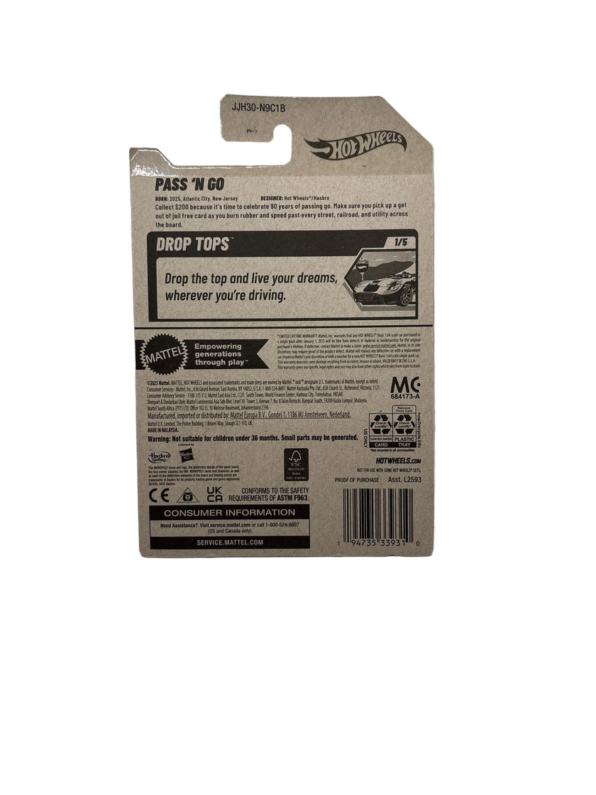 Hot Wheels Pass N Go Diecast silver