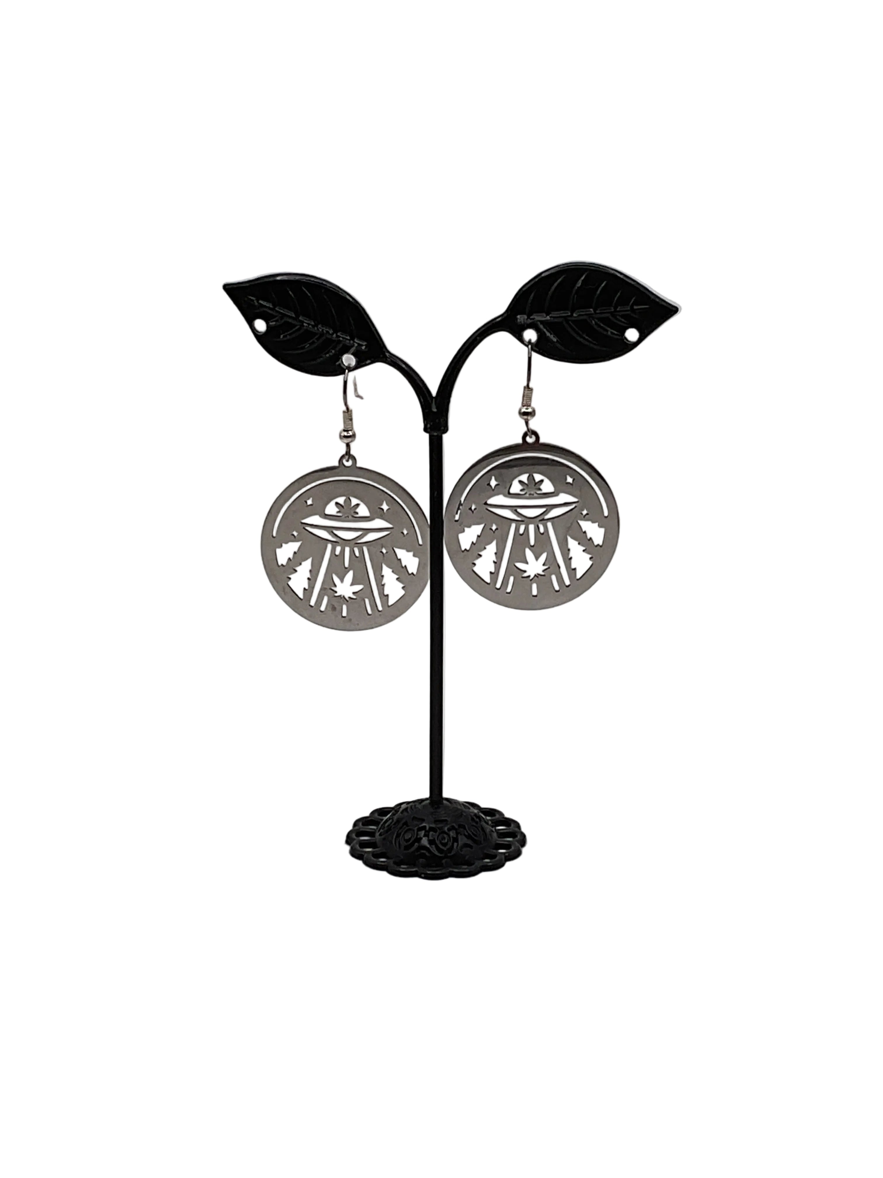 Mary Jane UFO Earrings