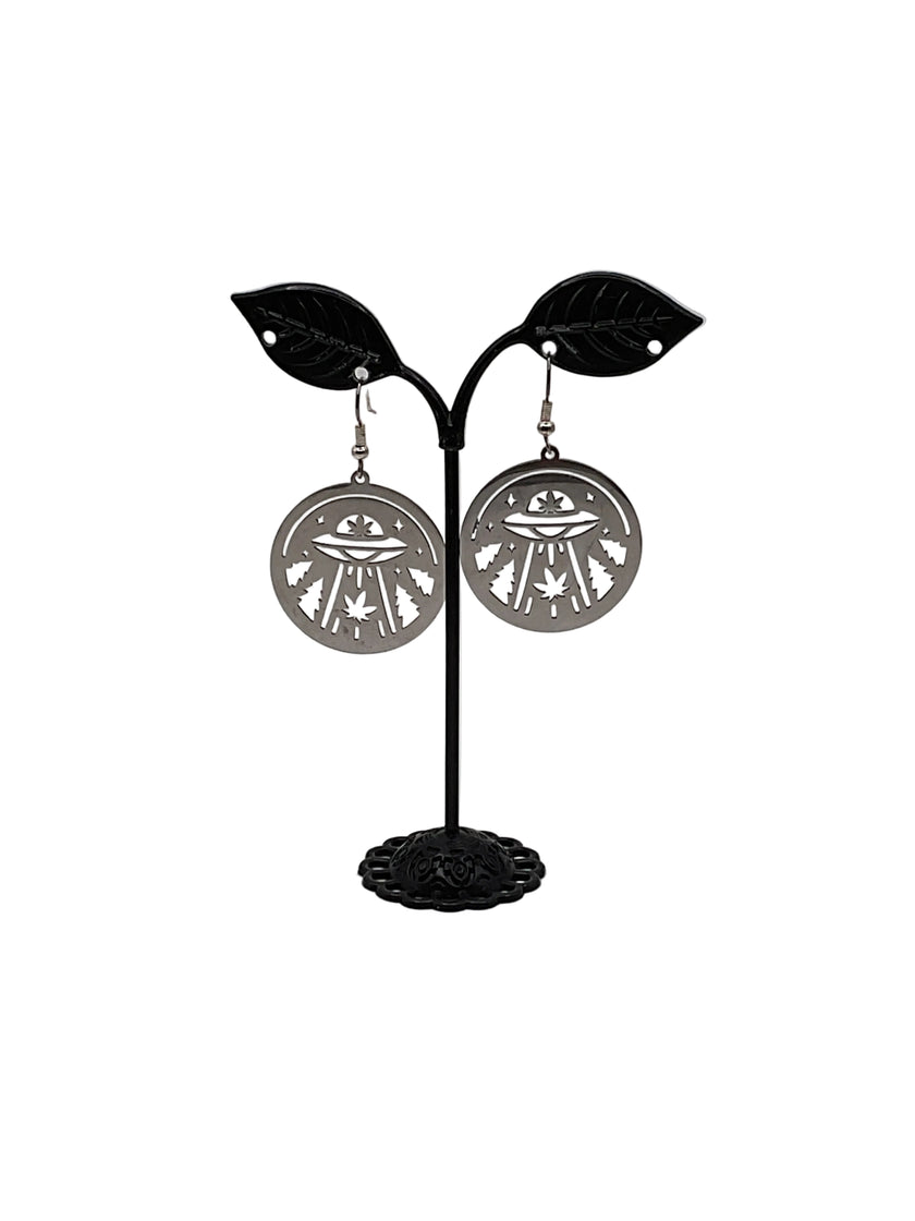Mary Jane UFO Earrings