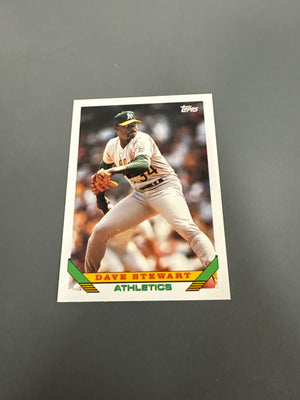 Topps Dave Stewart