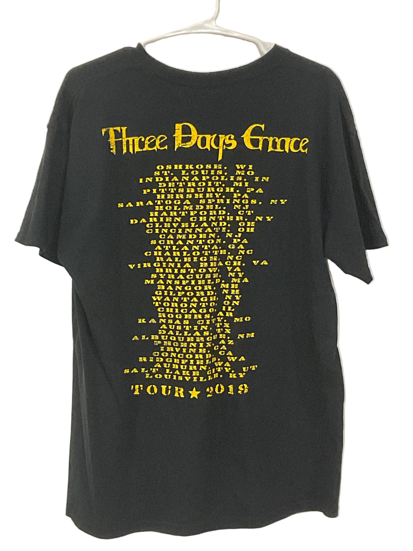 Three Days Grace Concert Shirt