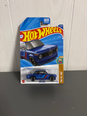 Hot Wheels BMW 2002 Diecast blue