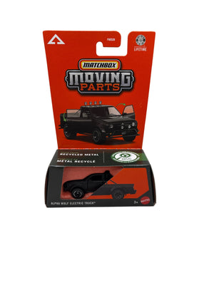 Matchbox Alpha Wolf Electric Truck Diecast black