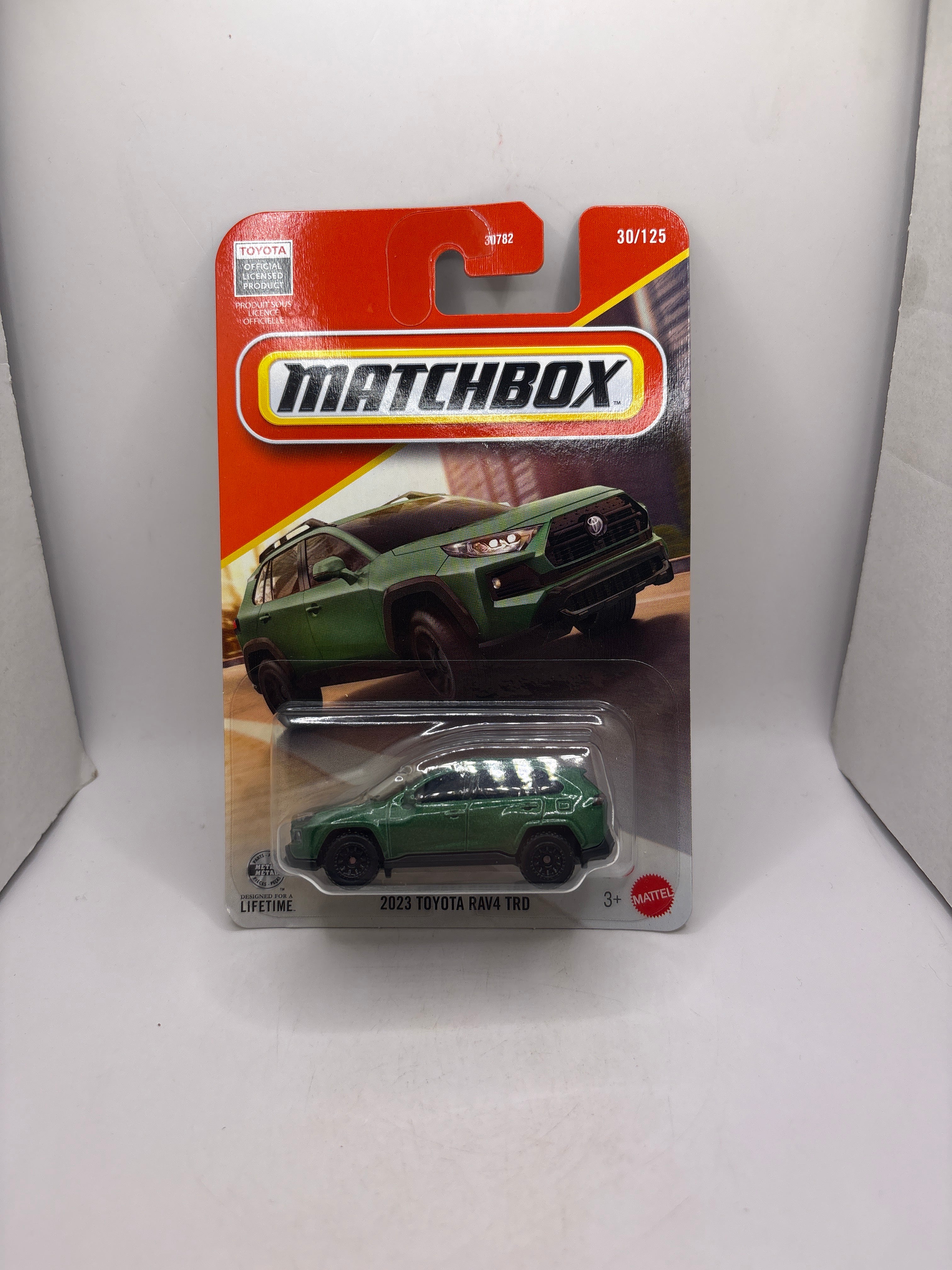 Matchbox 2023 Toyota RAV4 TRD Diecast green
