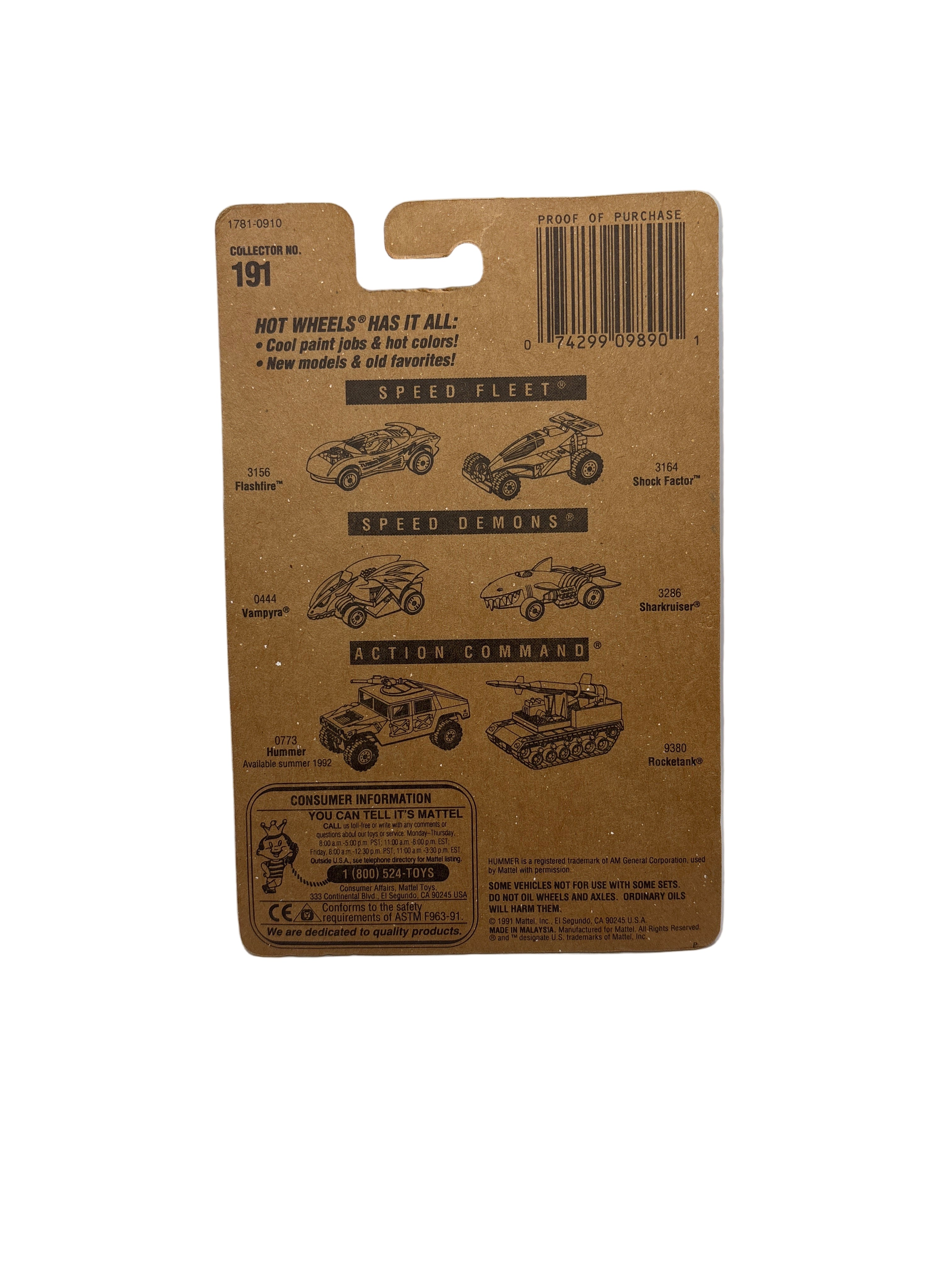 Hot Wheels Aeroflash Diecast