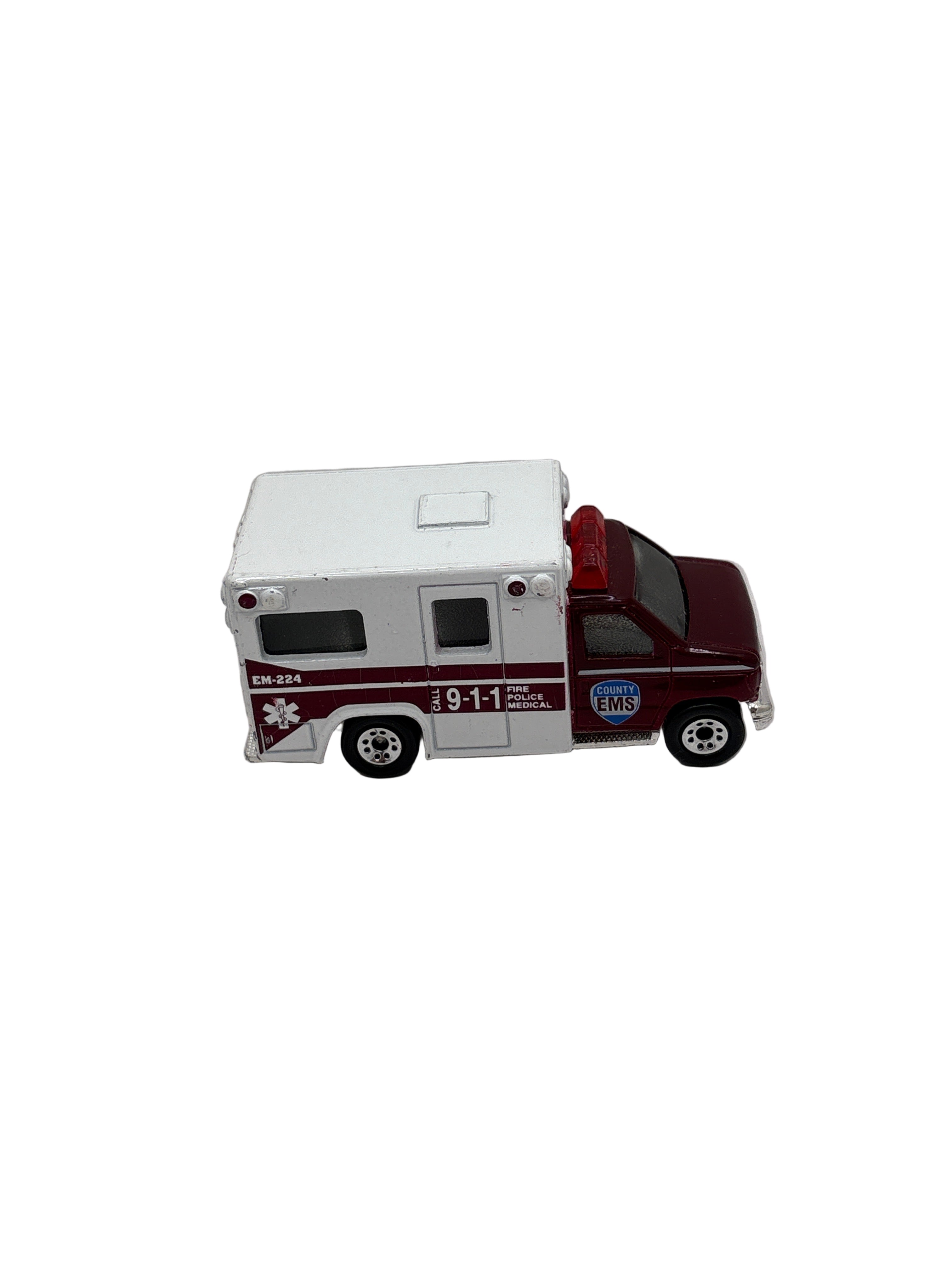 Matchbox Ambulance Diecast red
