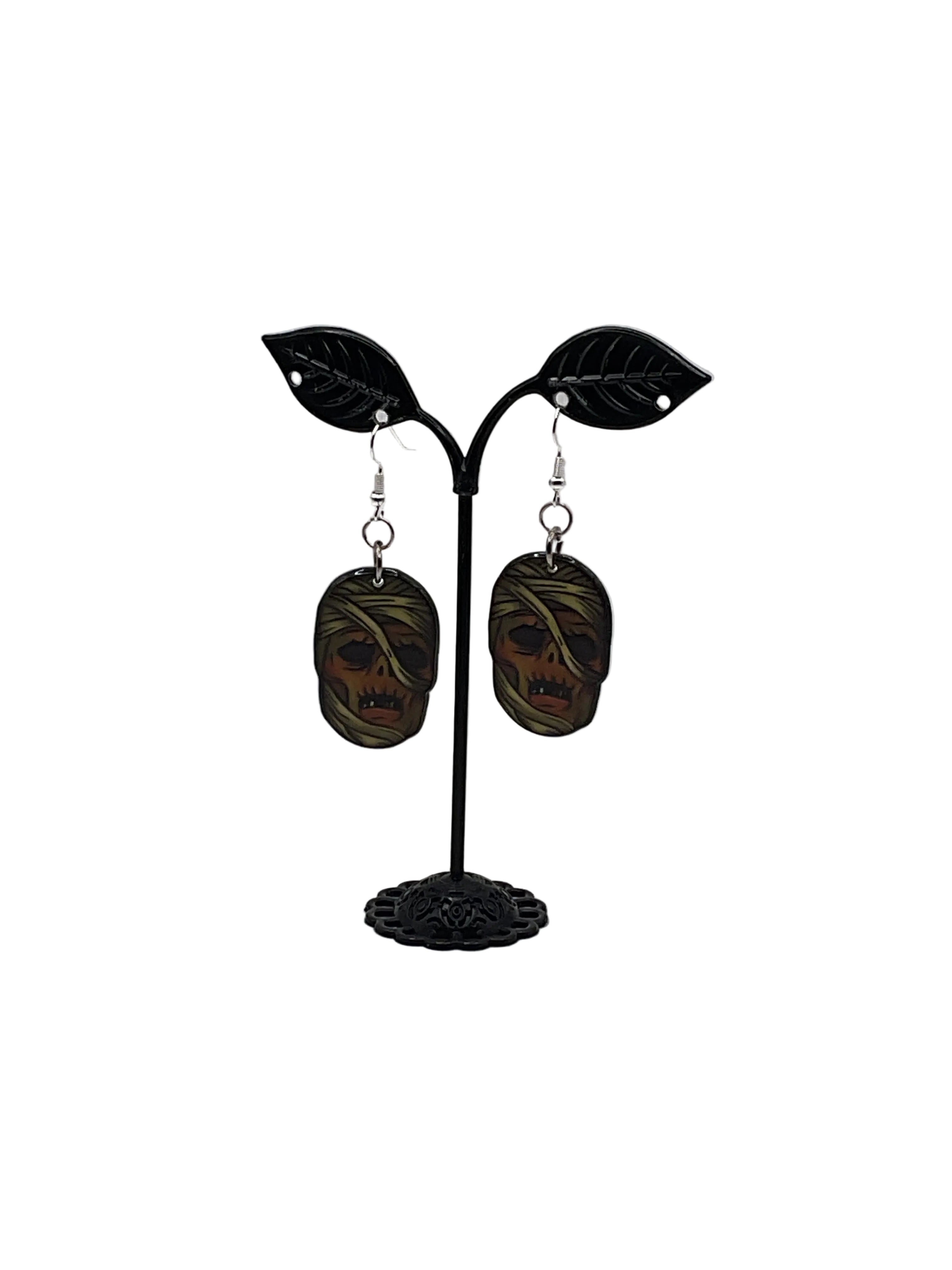 Mummy Earrings