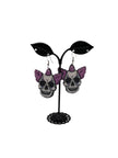 Skull Clown Earrings