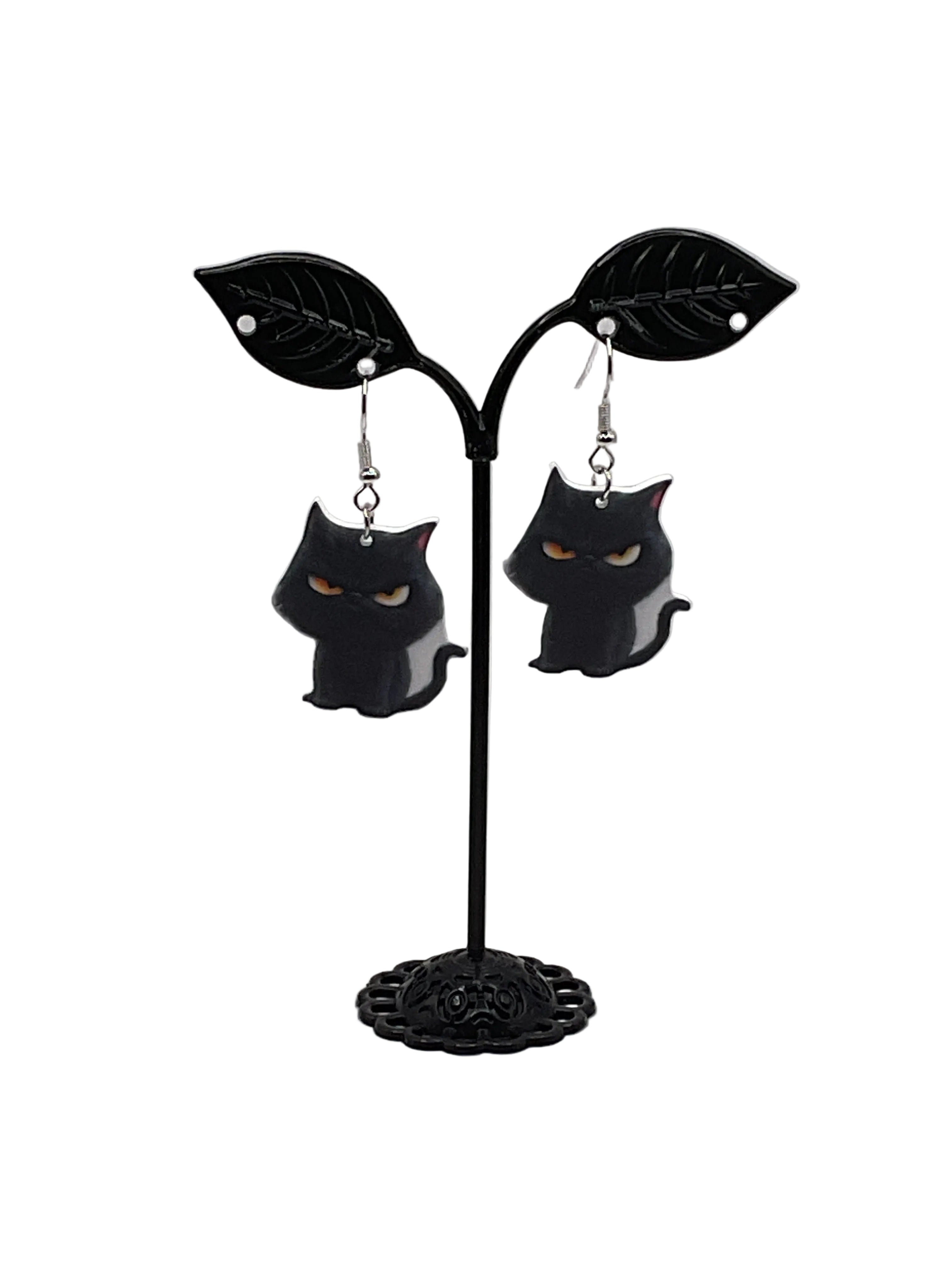 Grumpy Animal Earrings