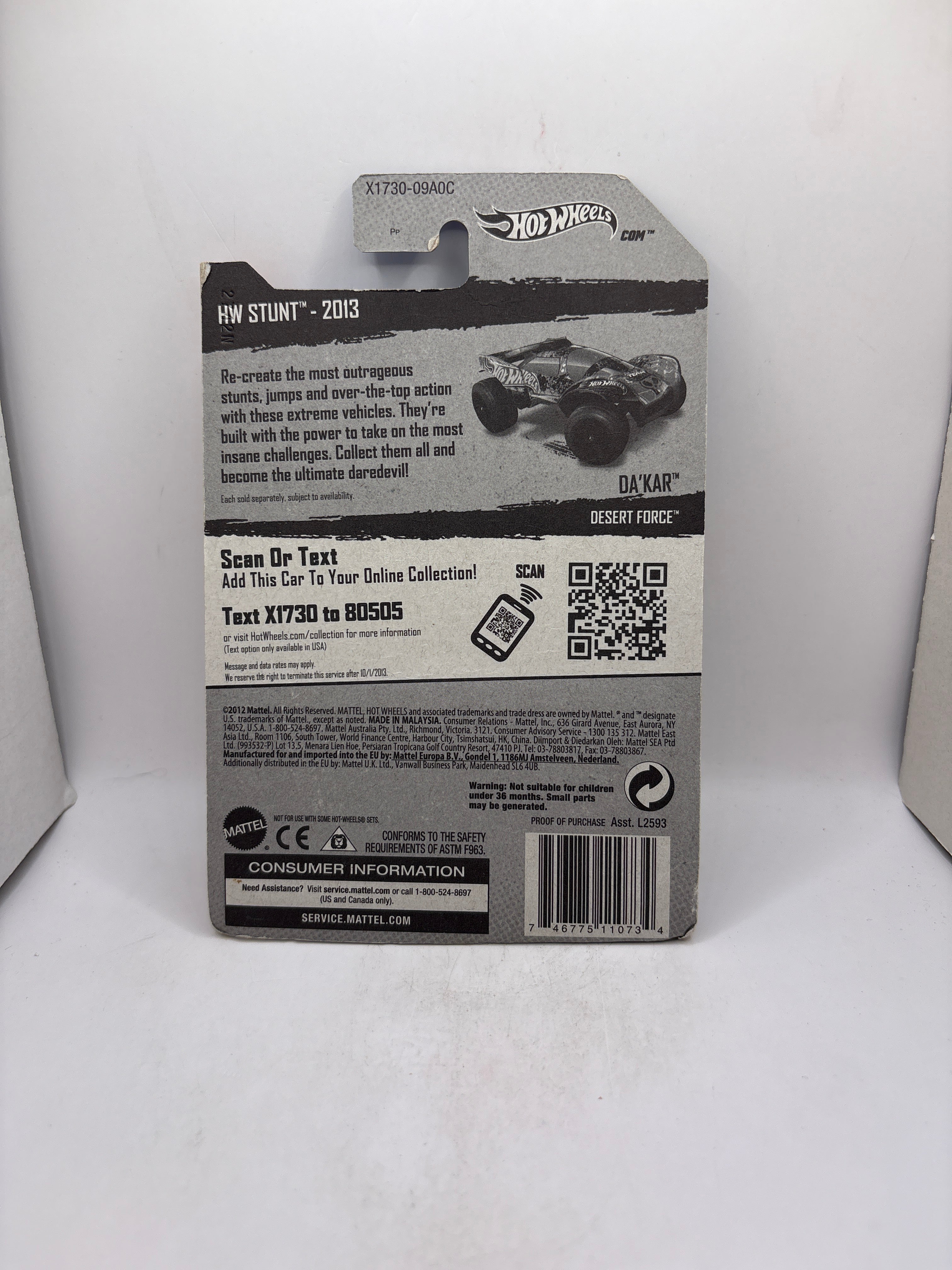 Hot Wheels Da’Kar Diecast green