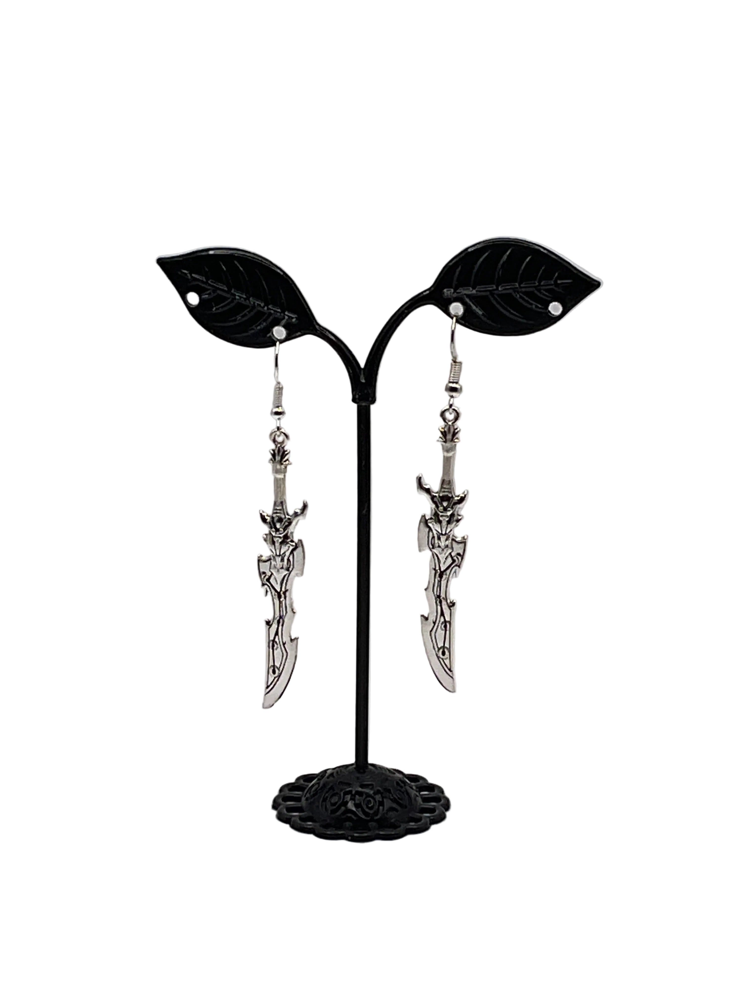 Anime Fantasy Weapon Earrings
