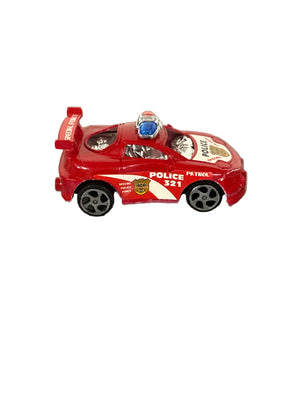 Police Car Diecast red