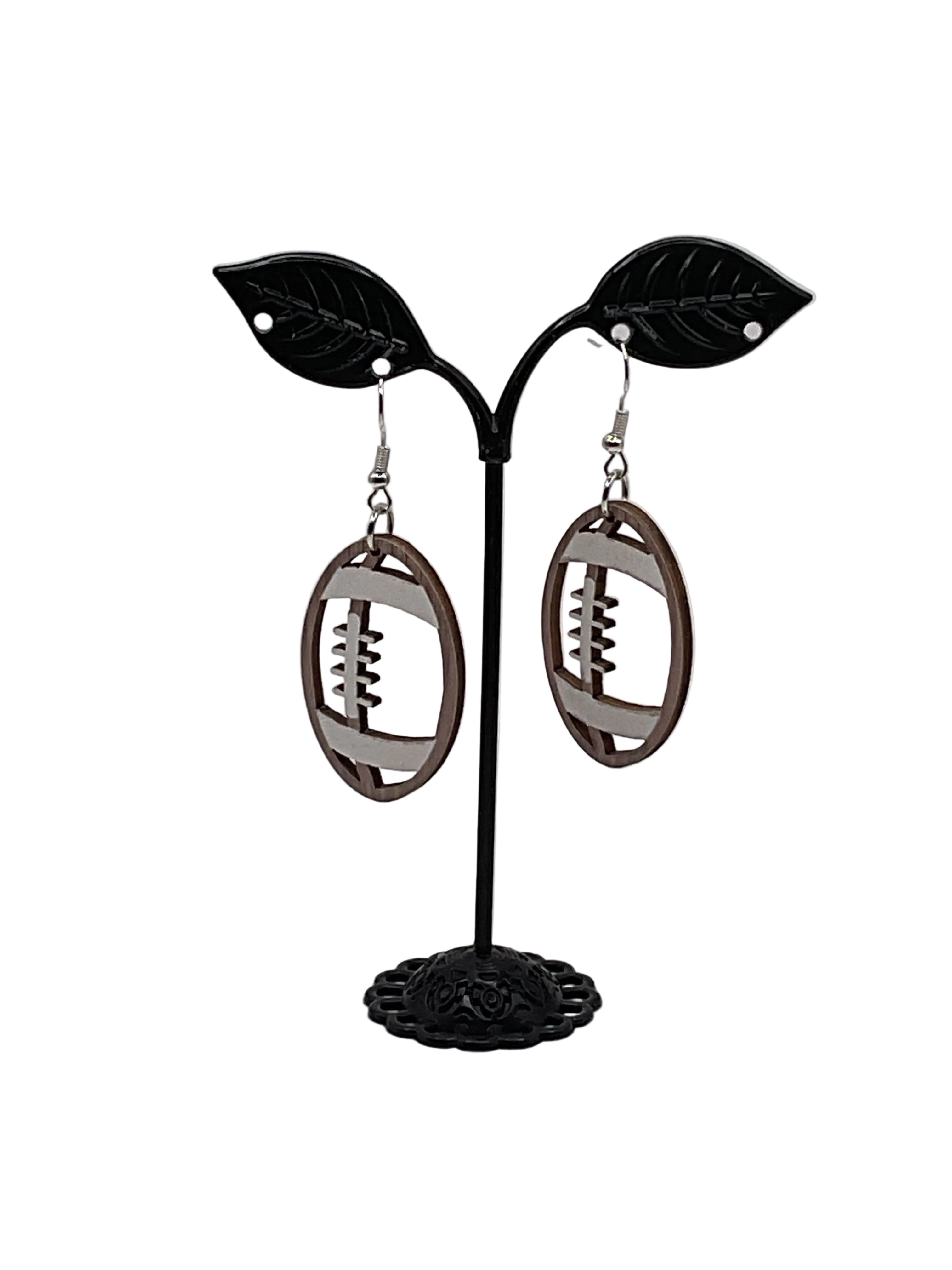 Football Earrings