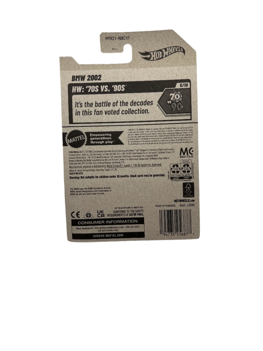 Hot Wheels BMW 2002 Diecast