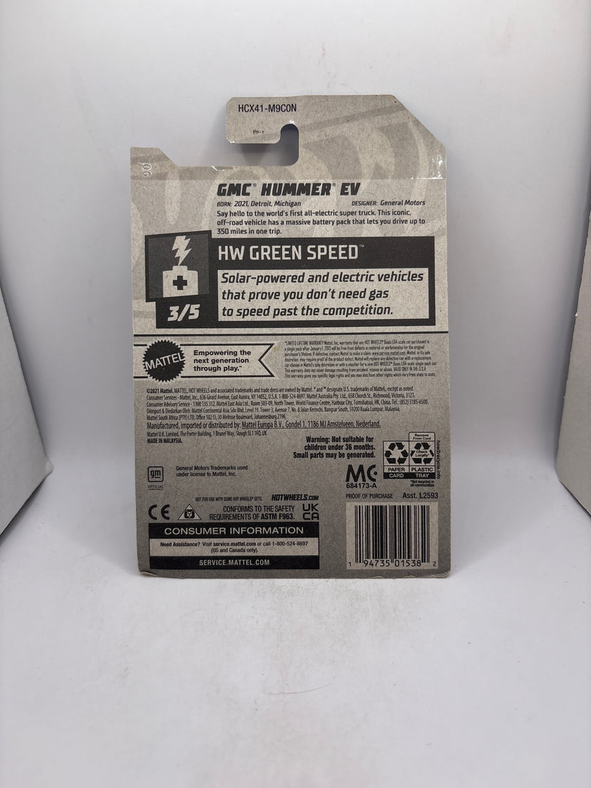 Hot Wheels GMC Hummer EV Diecast