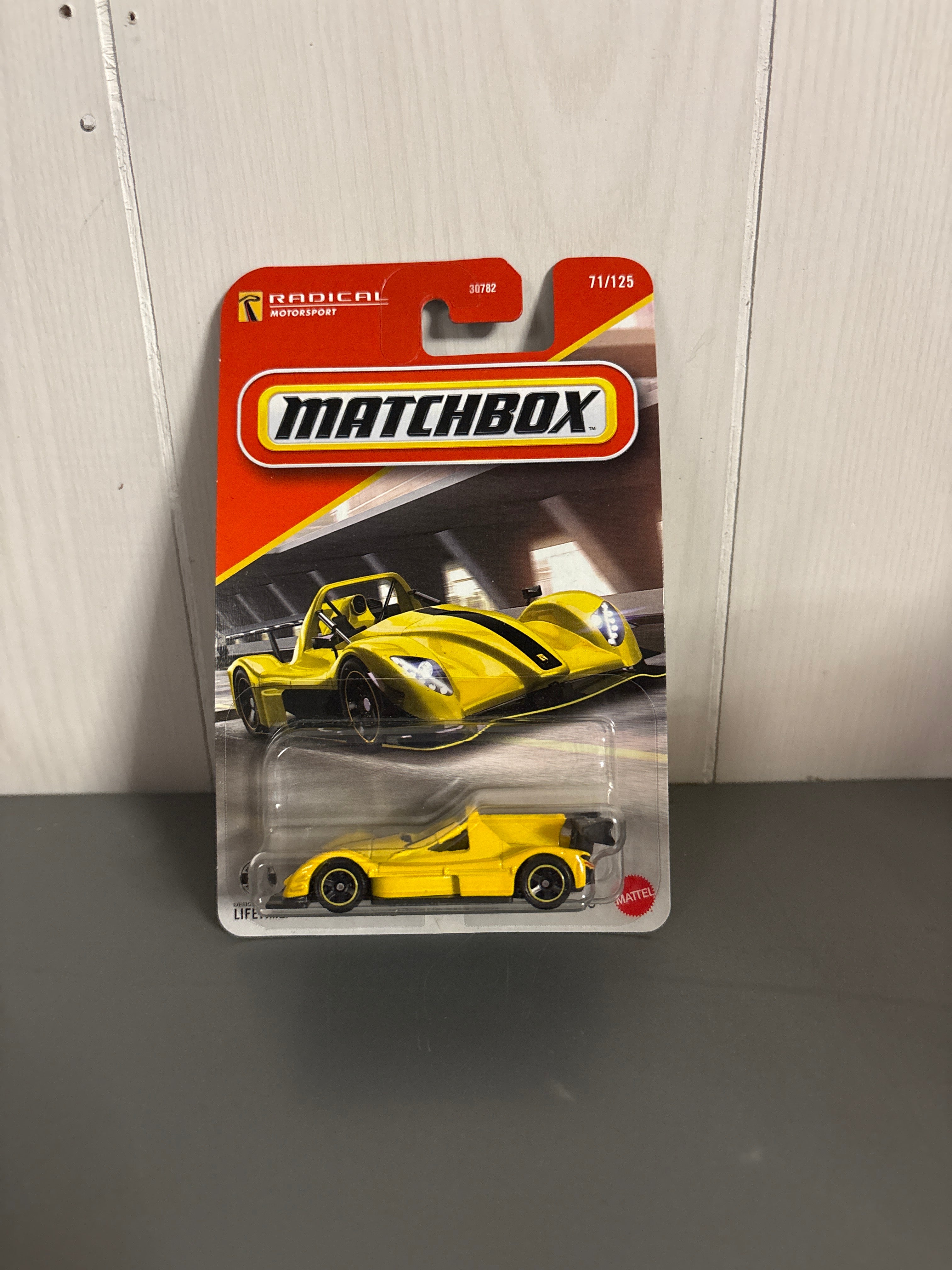 Matchbox Radical SR3 XXR Diecast