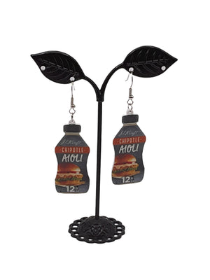Chipotle Aioli Sauce  Earrings