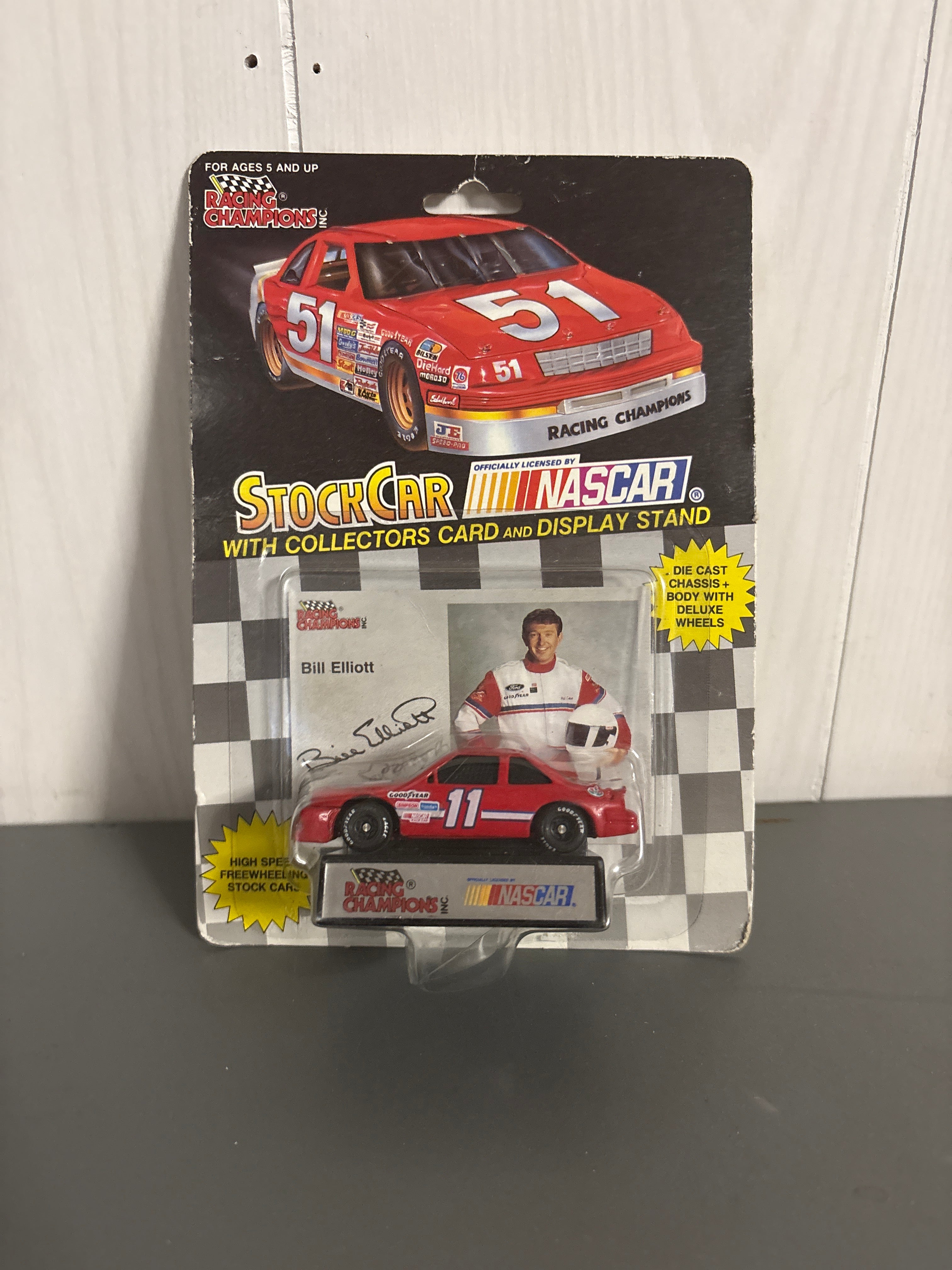 Racing Champions Bill Elliott Diecast red
