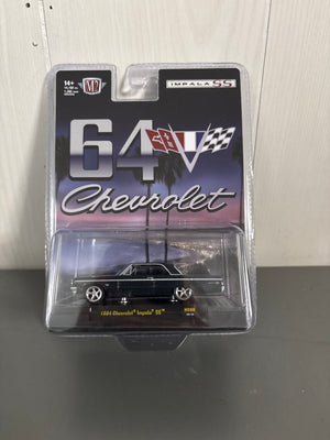 M2 1964 Chevrolet Impala SS Diecast blue