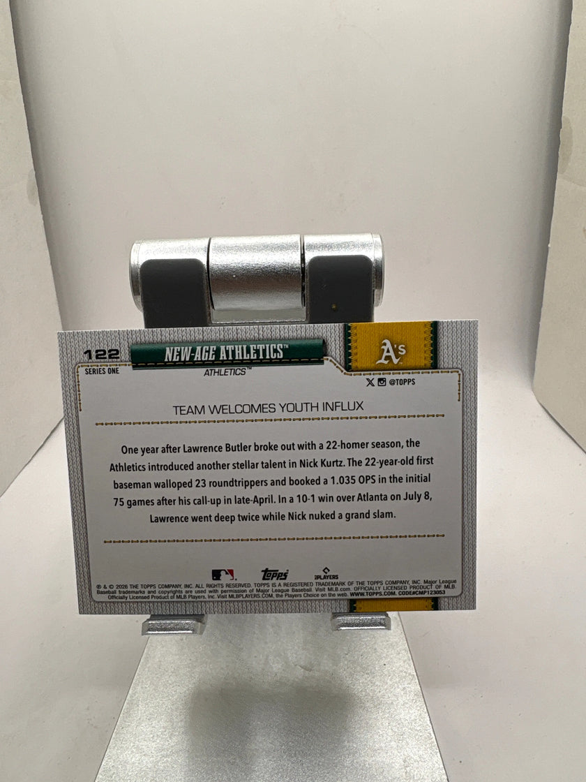 Topps New-Age Athletics