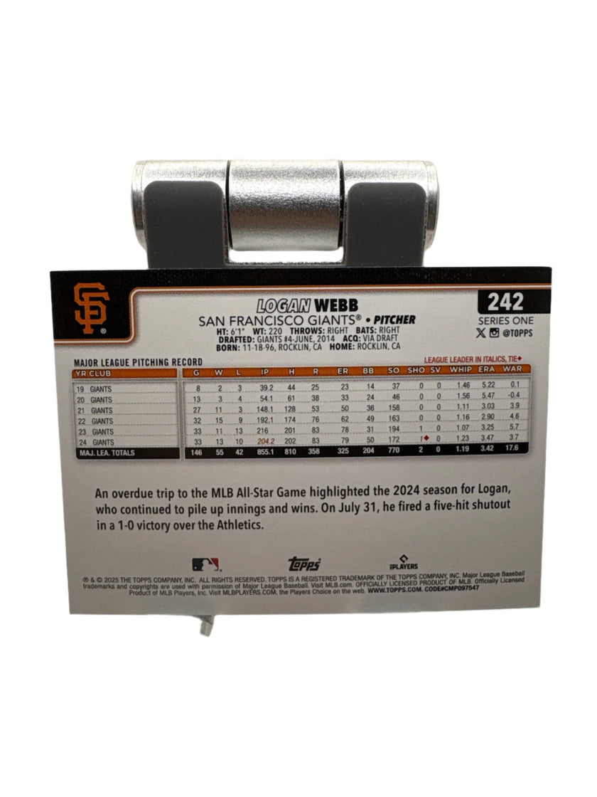 Topps Logan Webb