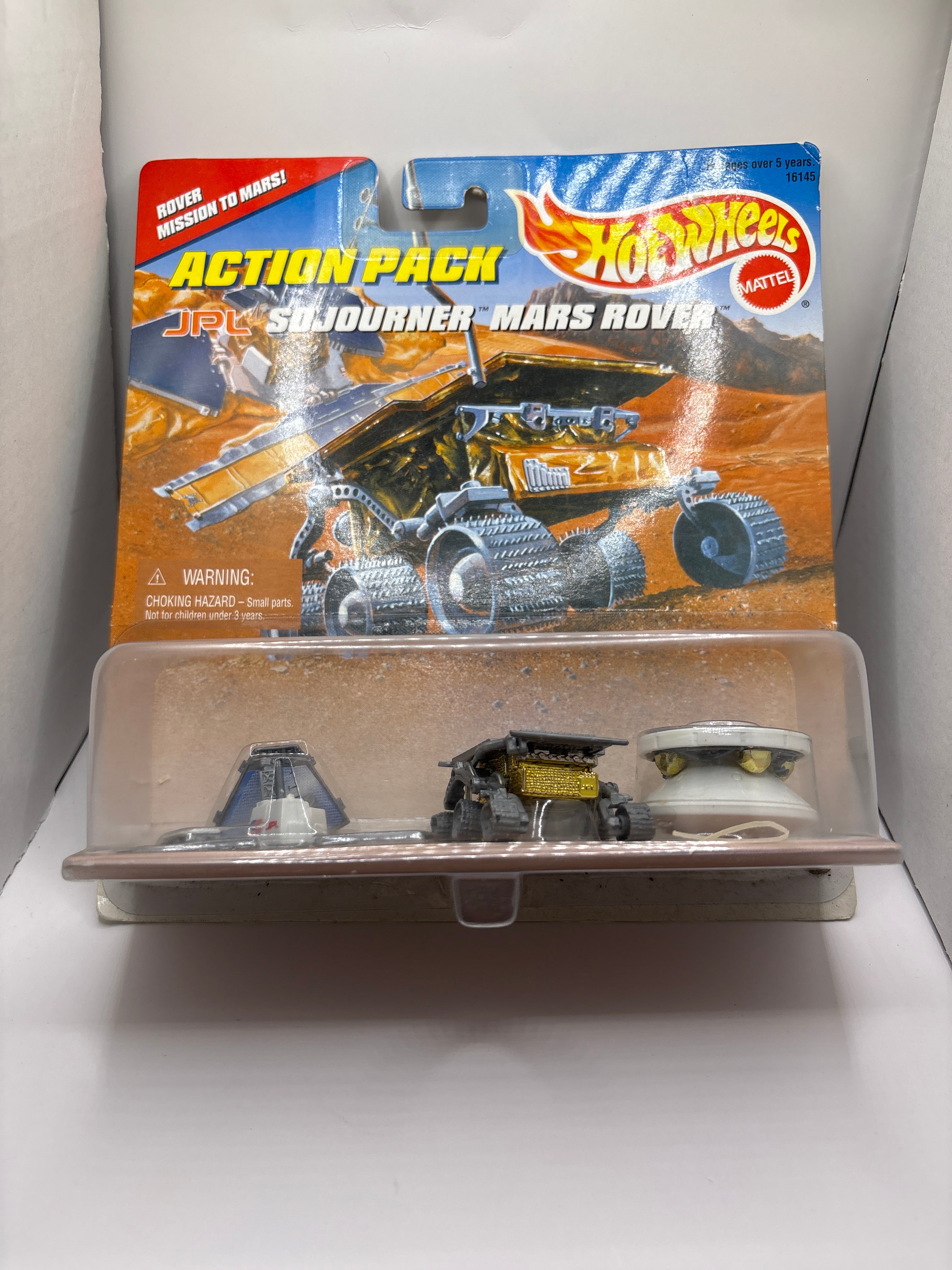 Hot Wheels Lander Sojourner Mars Rover Mars Pathfinder Diecast