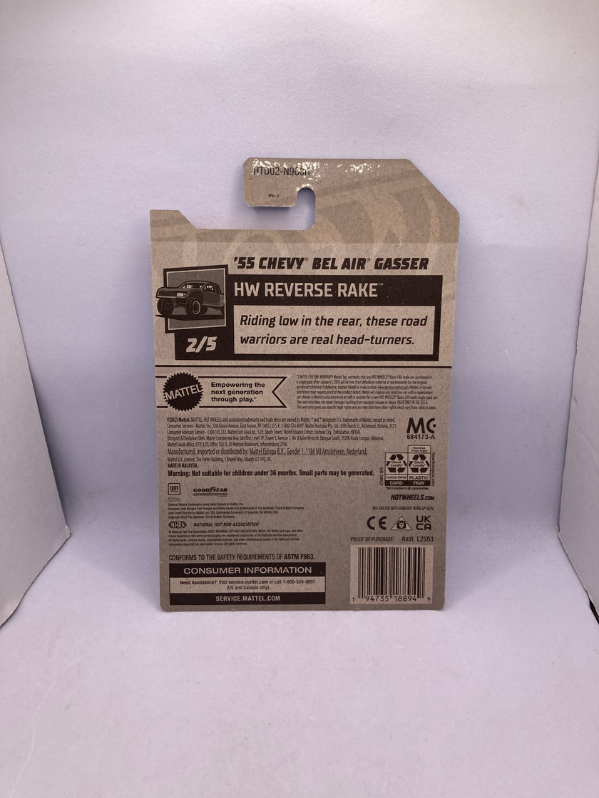 Hot Wheels 55 Chevy Bel Air Gasser Diecast