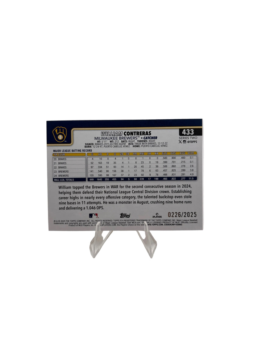 Topps William Contreras